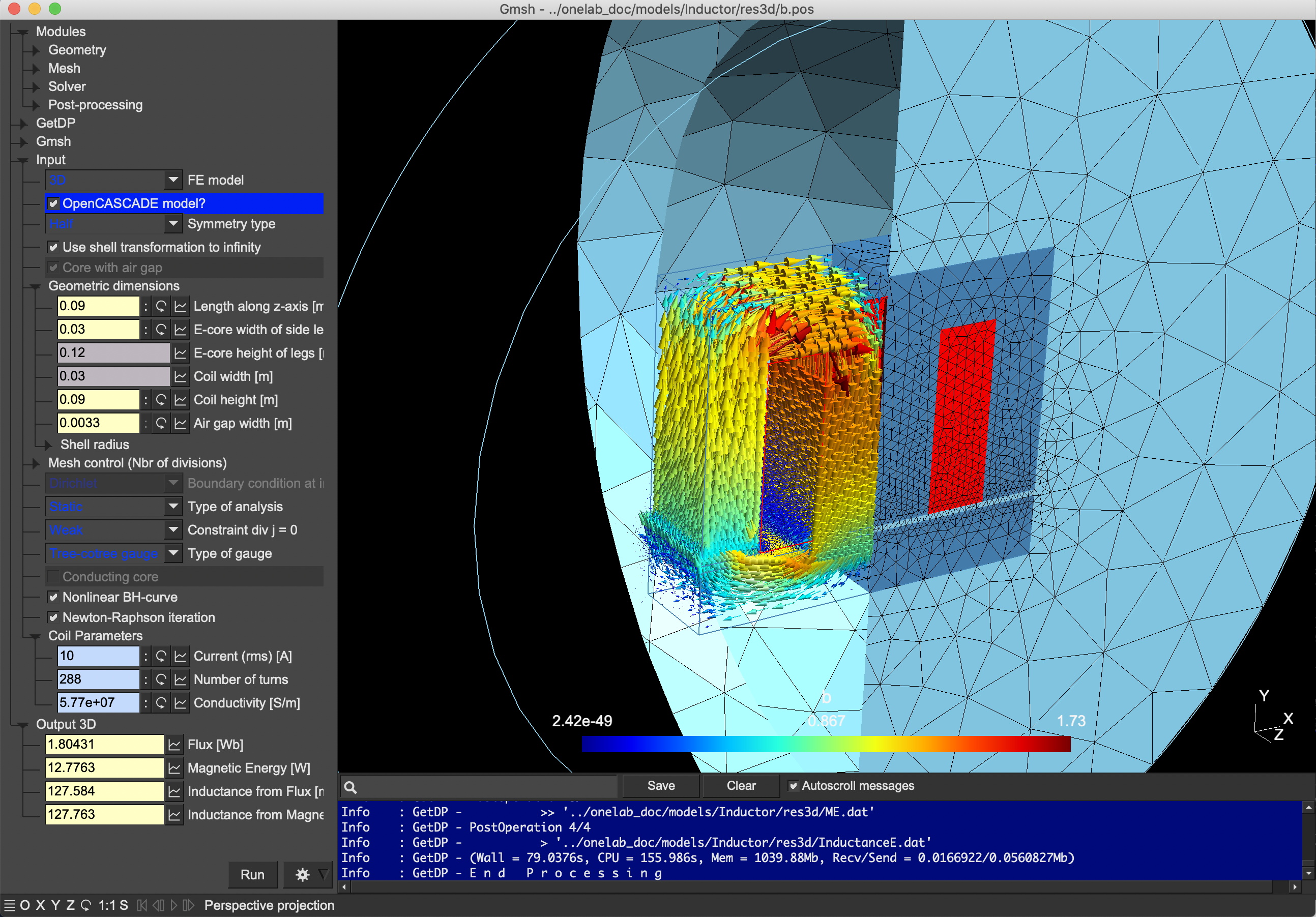 gmsh embed volume